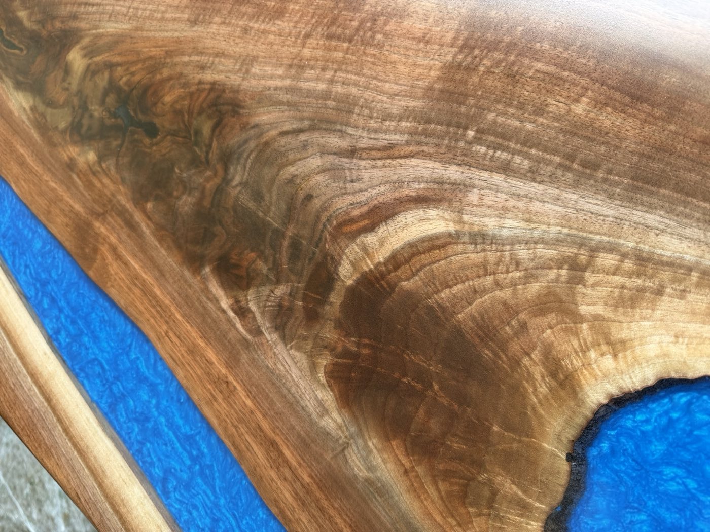 Black Walnut, close-up detail